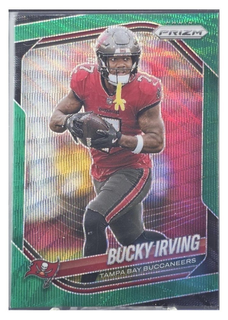 2025 Panini Prizm Base Set Bucky Irving #169 card