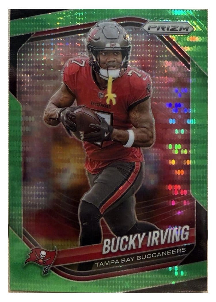 2025 Panini Prizm Base Set Bucky Irving #169 card