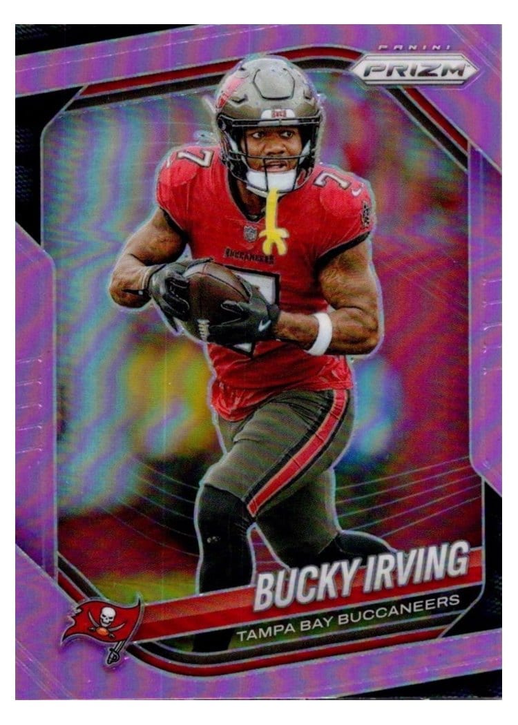 2025 Panini Prizm Base Set Bucky Irving #169 card