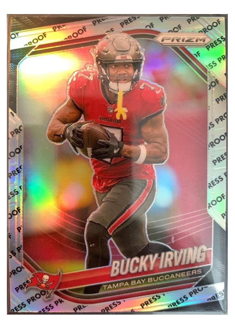 2025 Panini Prizm Base Set Bucky Irving #169 card