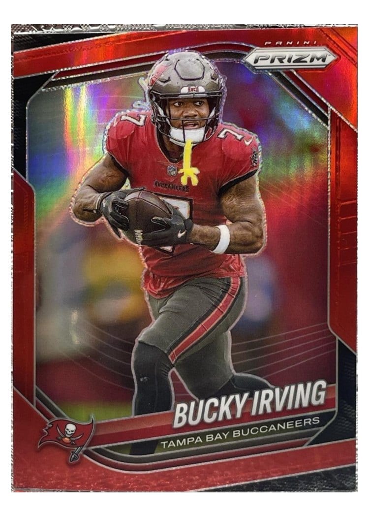 2025 Panini Prizm Base Set Bucky Irving #169 card