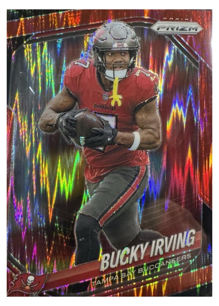 2025 Panini Prizm Base Set Bucky Irving #169 card
