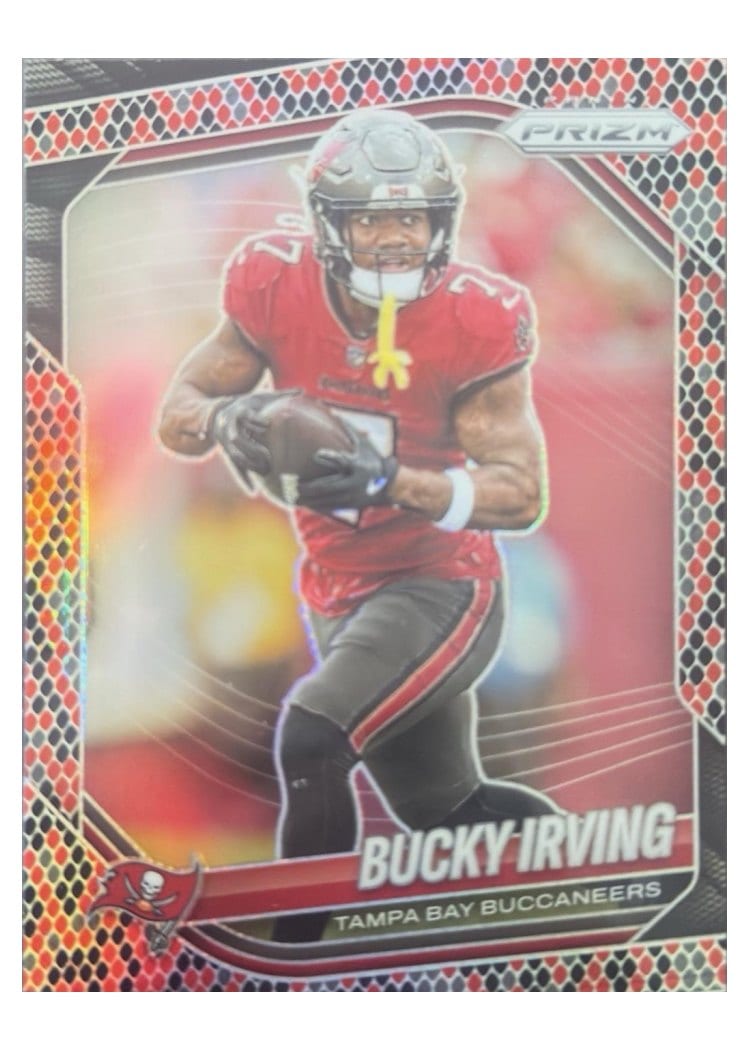 2025 Panini Prizm Base Set Bucky Irving #169 card