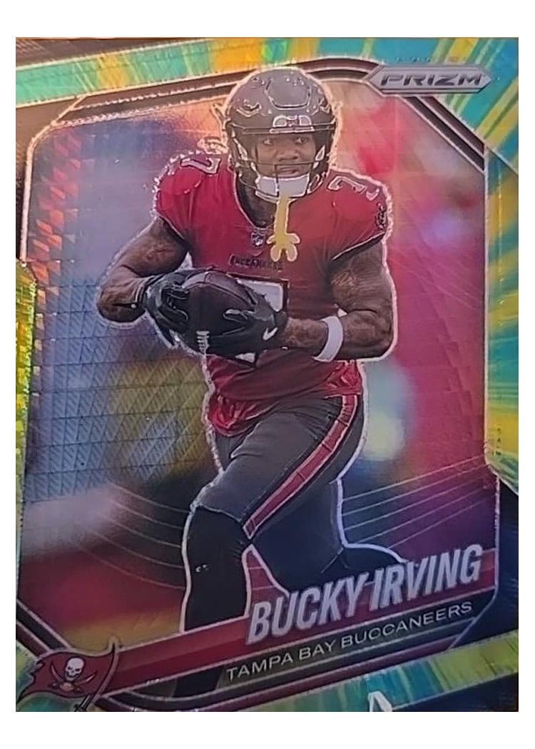 2025 Panini Prizm Base Set Bucky Irving #169 card
