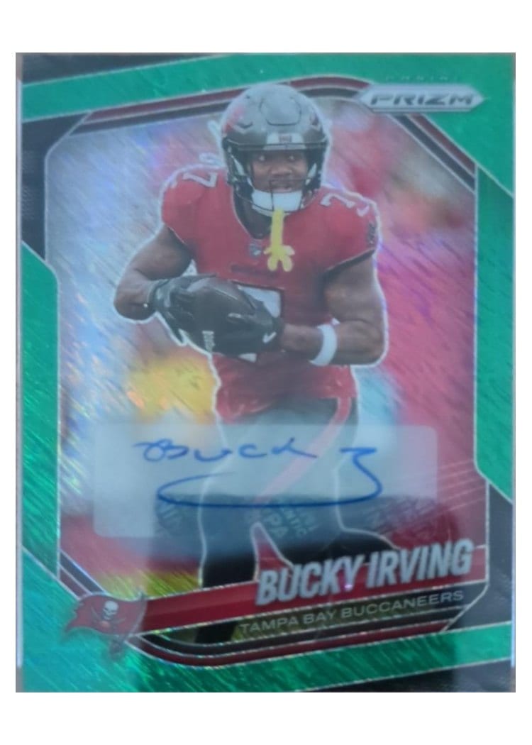 2025 Panini Prizm Base Set Bucky Irving #169 card