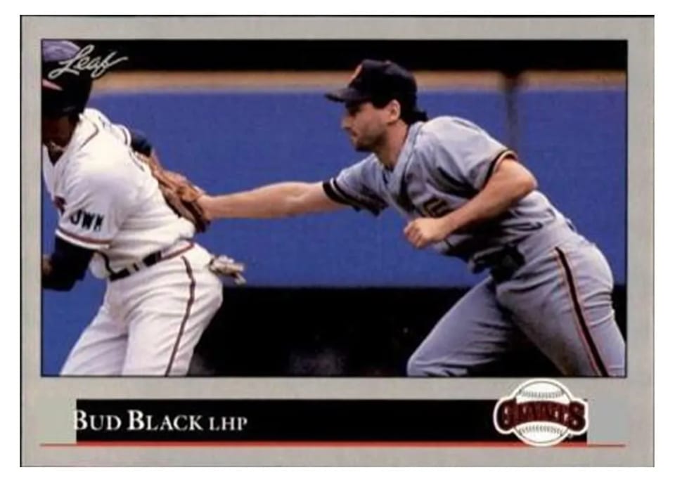 1992 Leaf Bud Black #3 card
