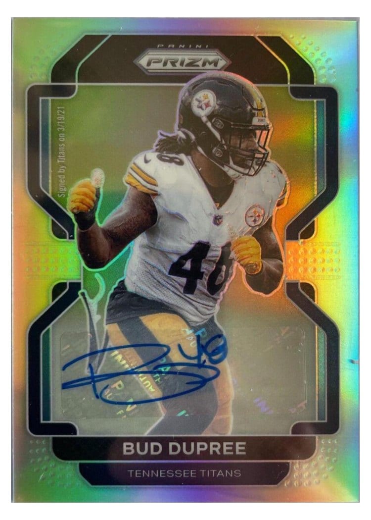2021 Panini Prizm Base Set Bud Dupree #7 card