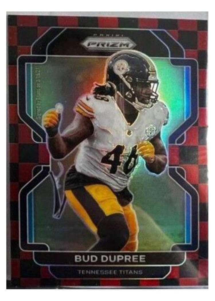 2021 Panini Prizm Base Set Bud Dupree #7 card
