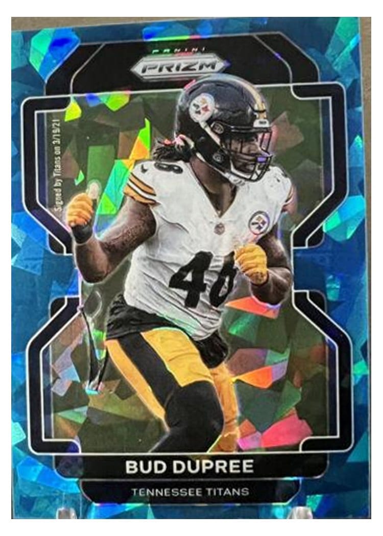 2021 Panini Prizm Base Set Bud Dupree #7 card
