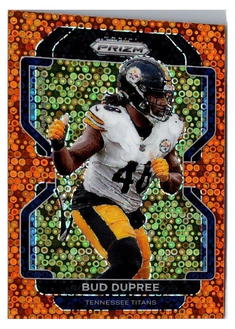 2021 Panini Prizm Base Set Bud Dupree #7 card