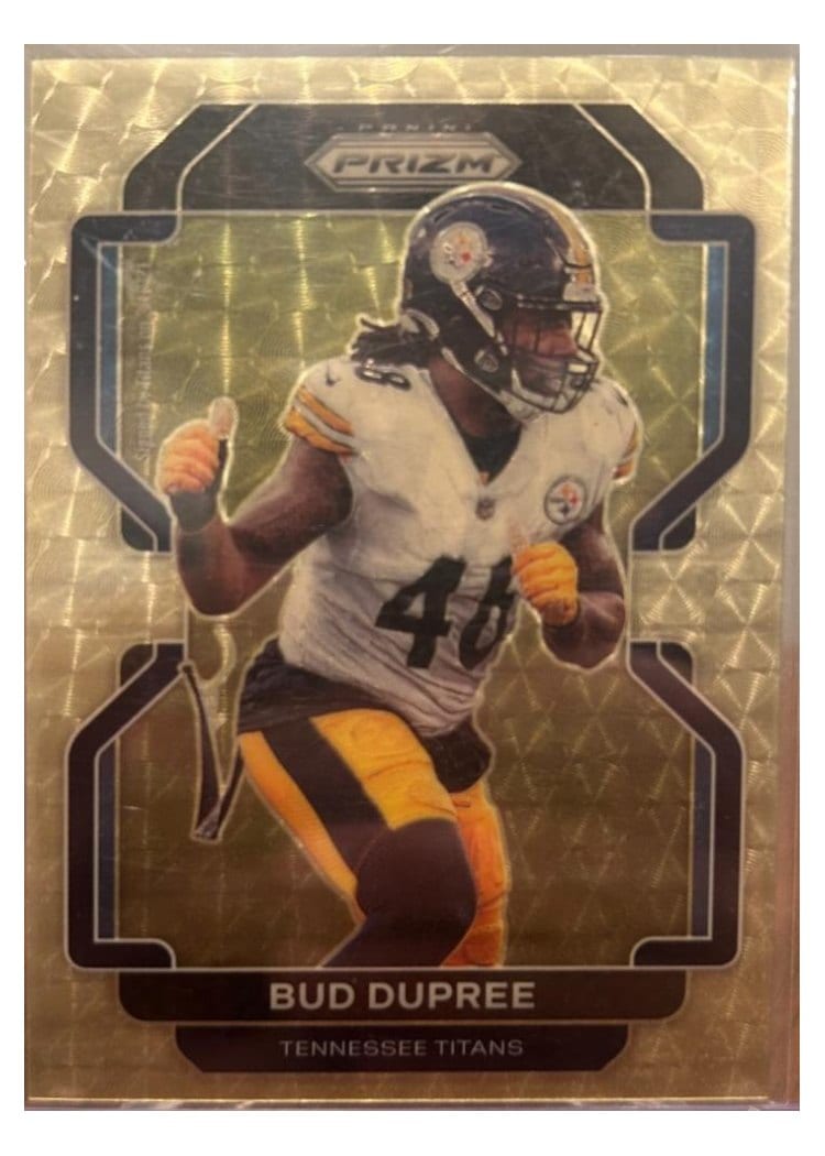 2021 Panini Prizm Base Set Bud Dupree #7 card