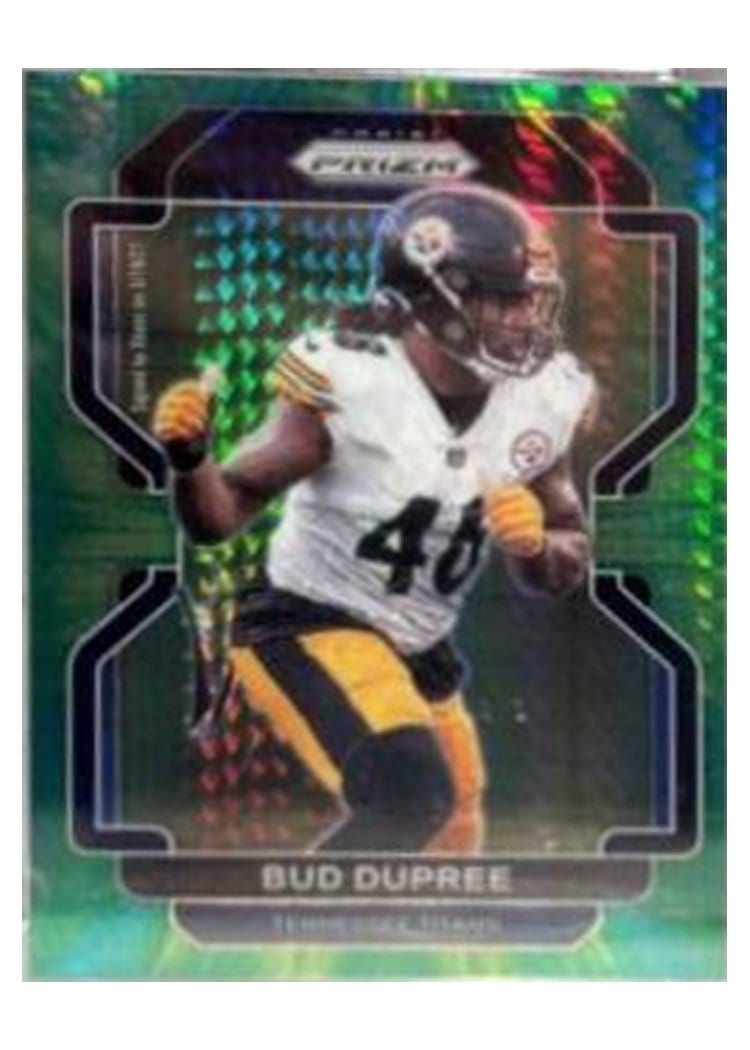 2021 Panini Prizm Base Set Bud Dupree #7 card