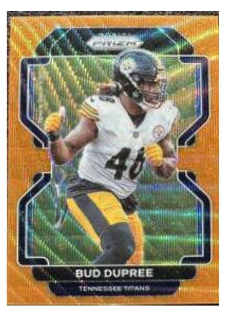 2021 Panini Prizm Base Set Bud Dupree #7 card