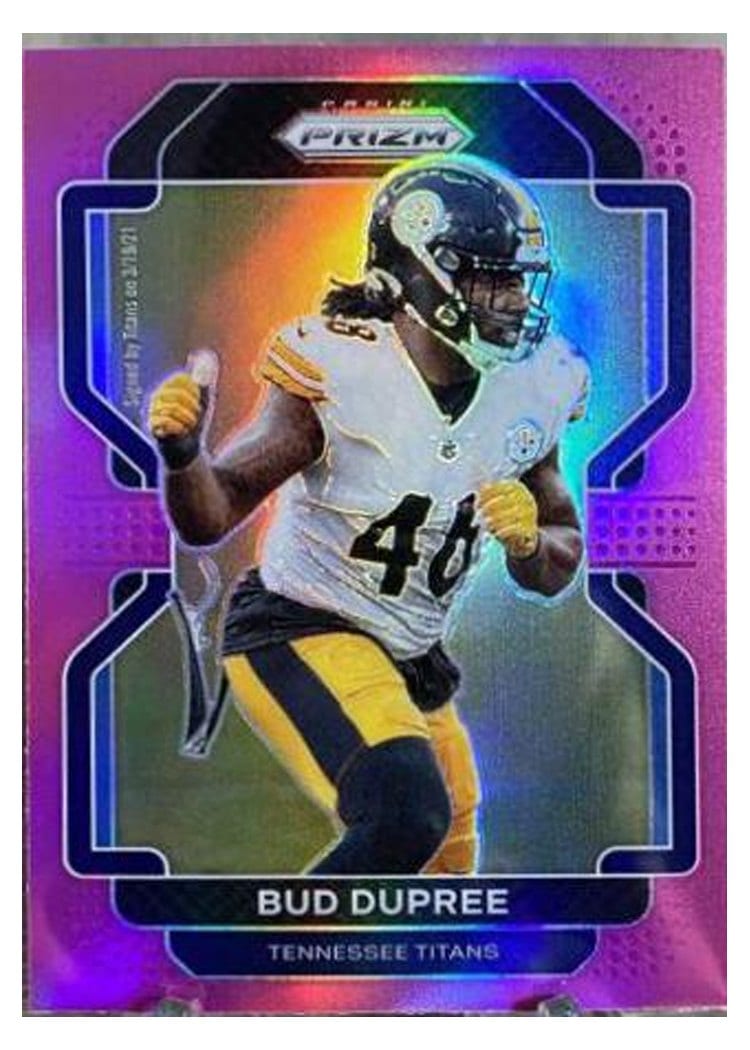 2021 Panini Prizm Base Set Bud Dupree #7 card