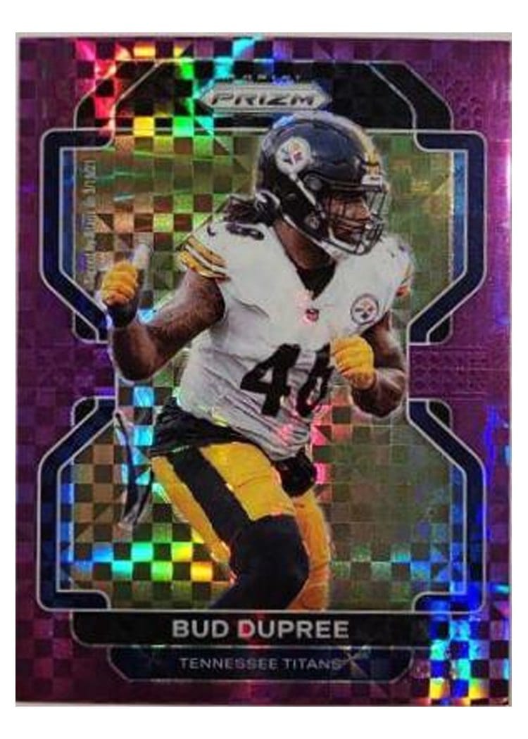2021 Panini Prizm Base Set Bud Dupree #7 card