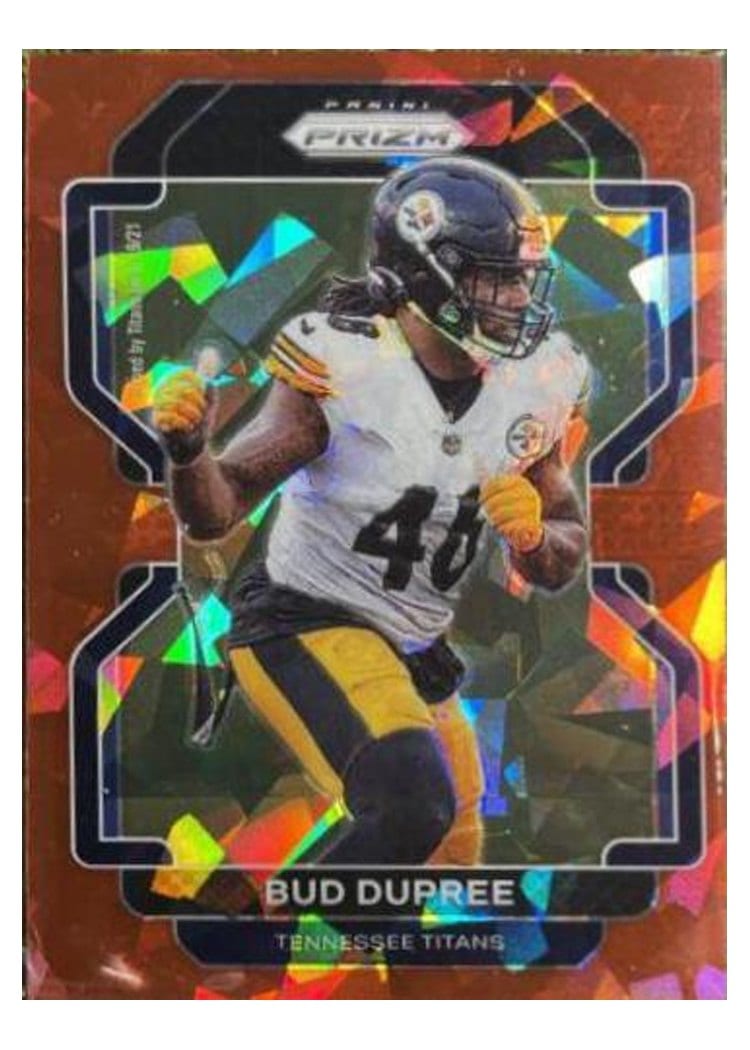 2021 Panini Prizm Base Set Bud Dupree #7 card