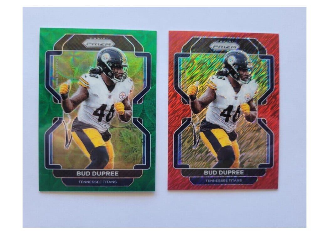 2021 Panini Prizm Base Set Bud Dupree #7 card