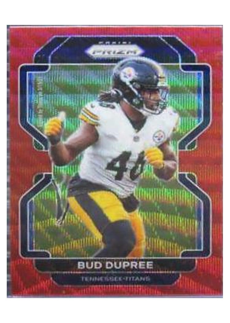 2021 Panini Prizm Base Set Bud Dupree #7 card