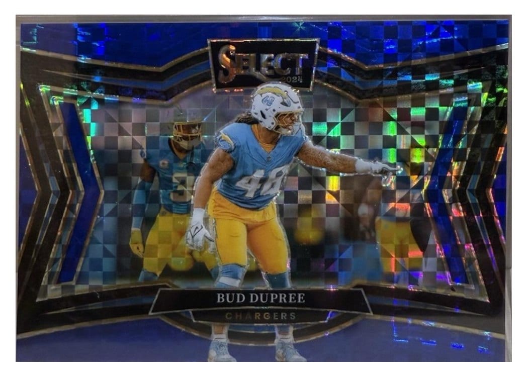 2024 Panini Select Base Set Bud Dupree #413 card