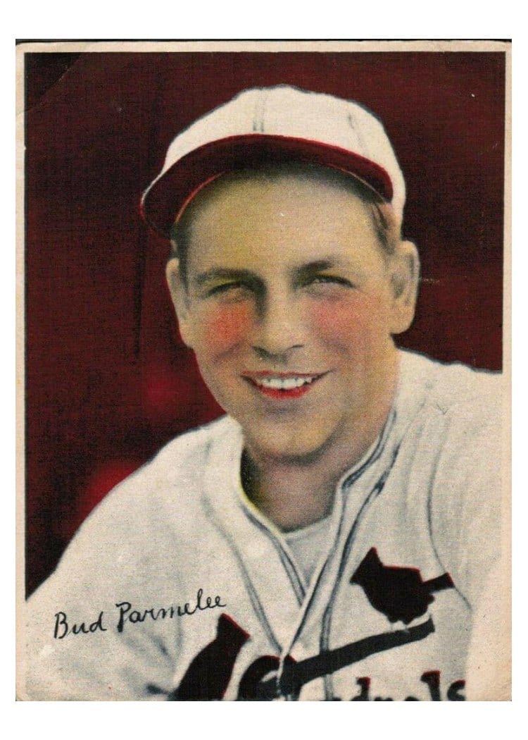 1936 R312 Bud Parmelee card