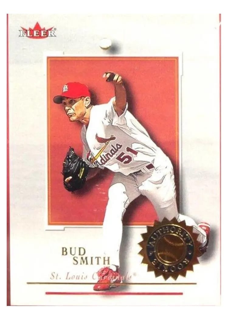 2001 Fleer Authority Bud Smith #122 card