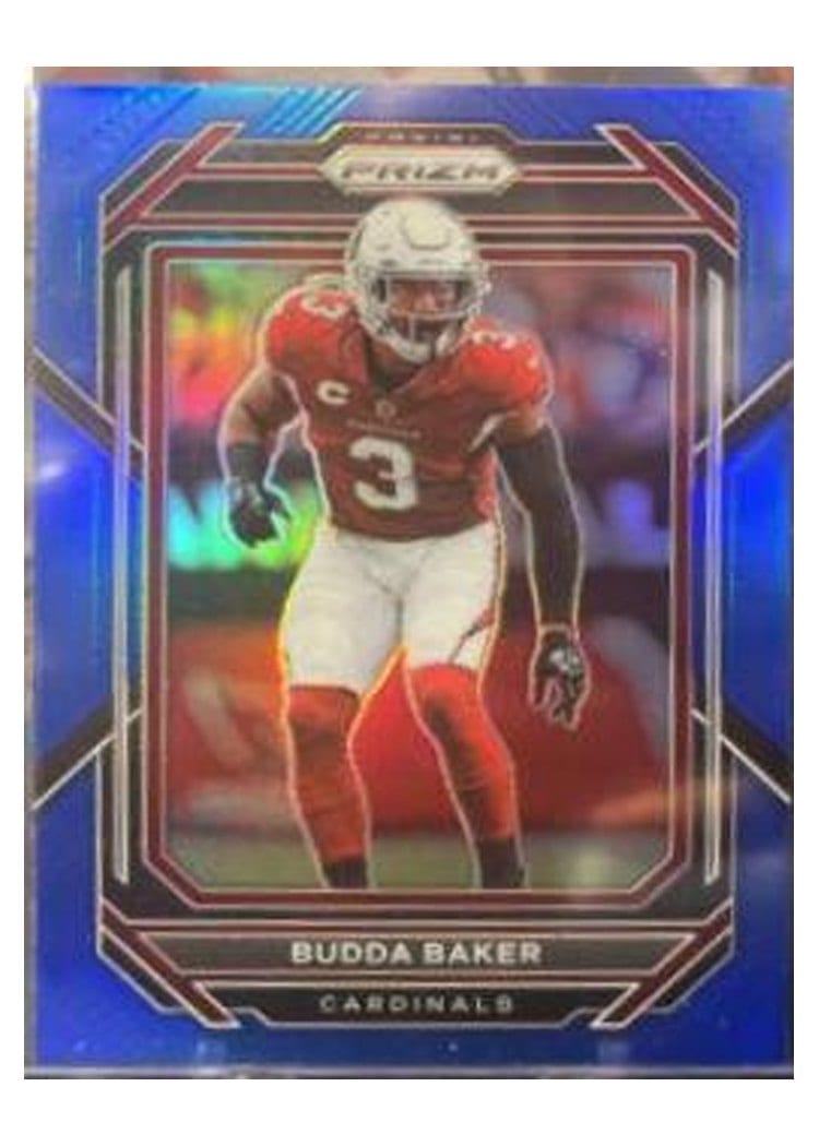 2022 Panini Prizm Base Set Budda Baker Blue #7 card