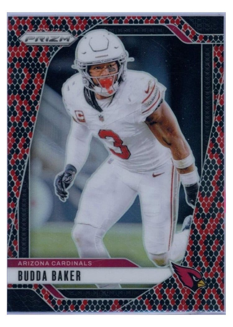 2024 Panini Prizm Base Set Budda Baker Snakeskin #5 card