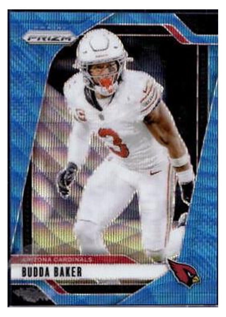 2024 Panini Prizm Base Set Budda Baker Blue Wave #5 card