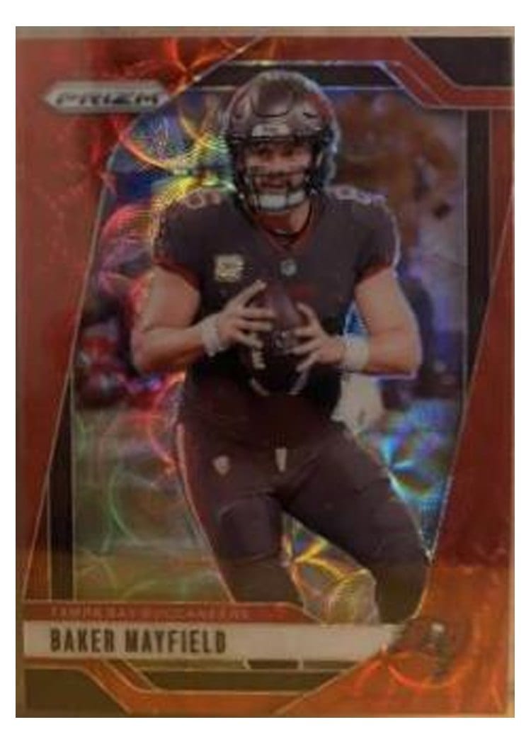 2024 Panini Prizm Base Set Budda Baker Choice Red #5 card