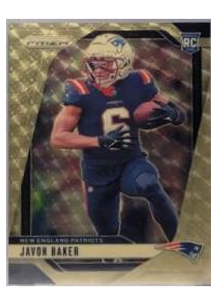 2024 Panini Prizm Base Set Budda Baker Gold Vinyl #5 card