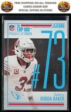 2024 Score Top 100 Budda Baker #73 card