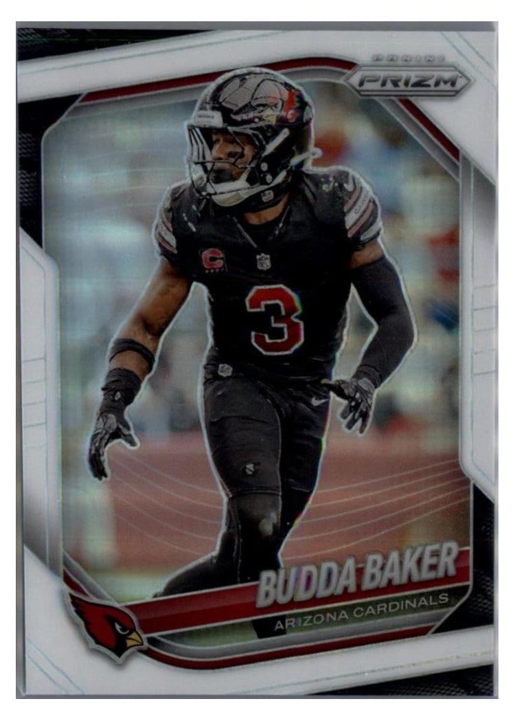 2025 Panini Prizm Base Set Budda Baker White #125 card