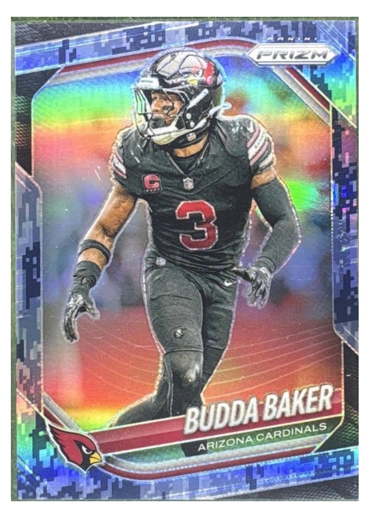 2025 Panini Prizm Base Set Budda Baker #125 card