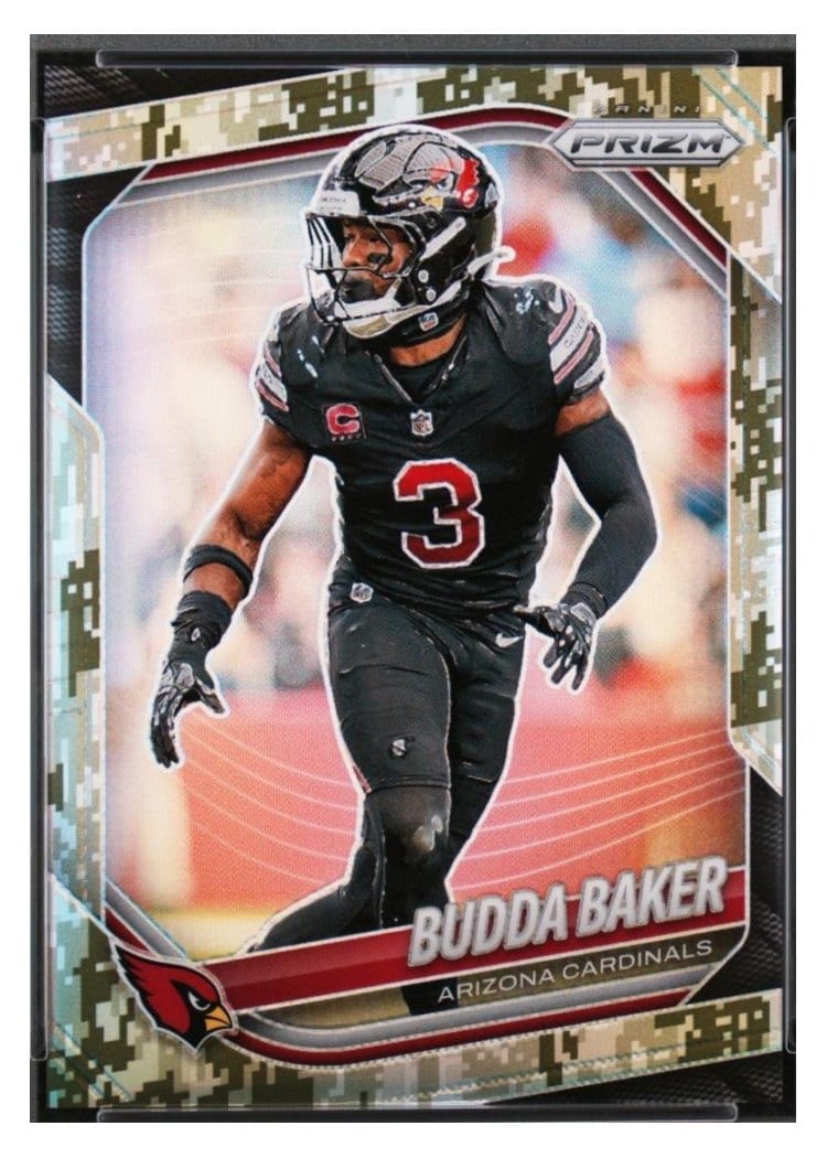 2025 Panini Prizm Base Set Budda Baker #125 card