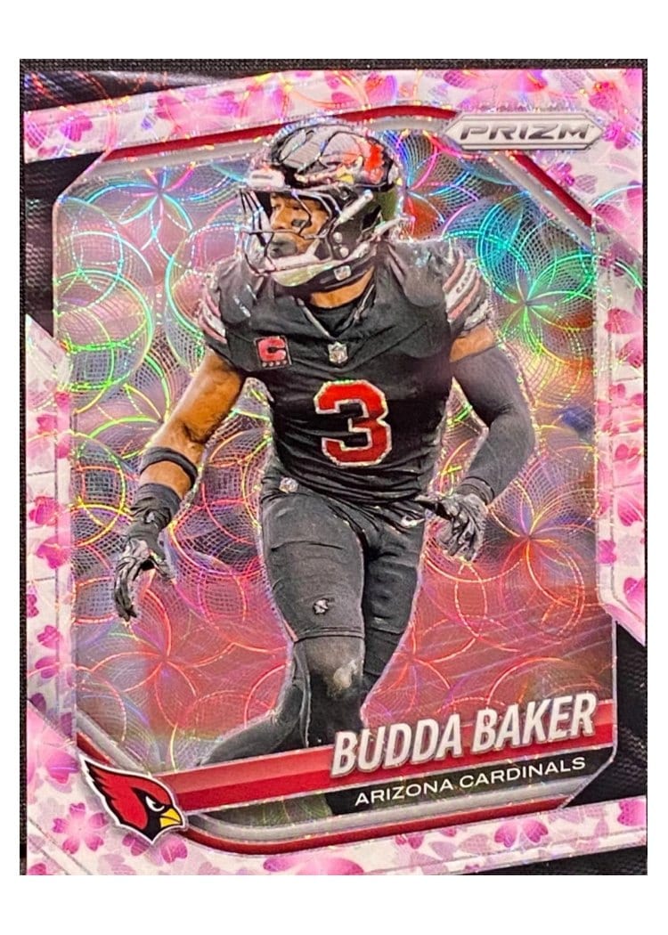 2025 Panini Prizm Base Set Budda Baker #125 card