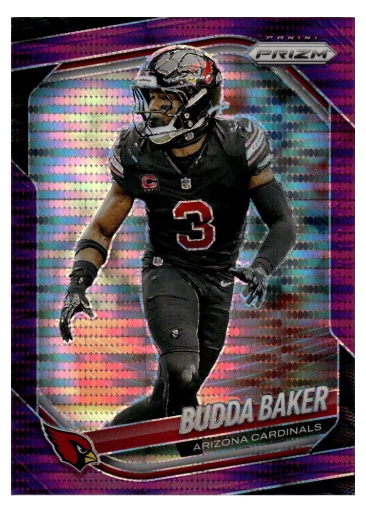 2025 Panini Prizm Base Set Budda Baker #125 card