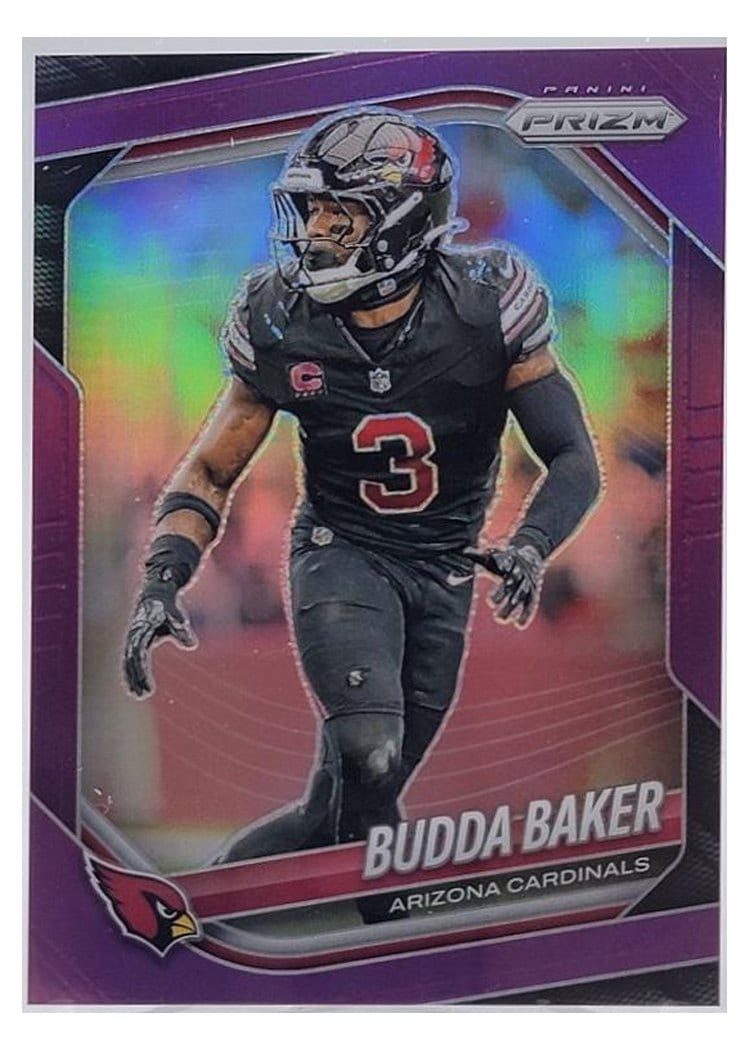 2025 Panini Prizm Base Set Budda Baker #125 card