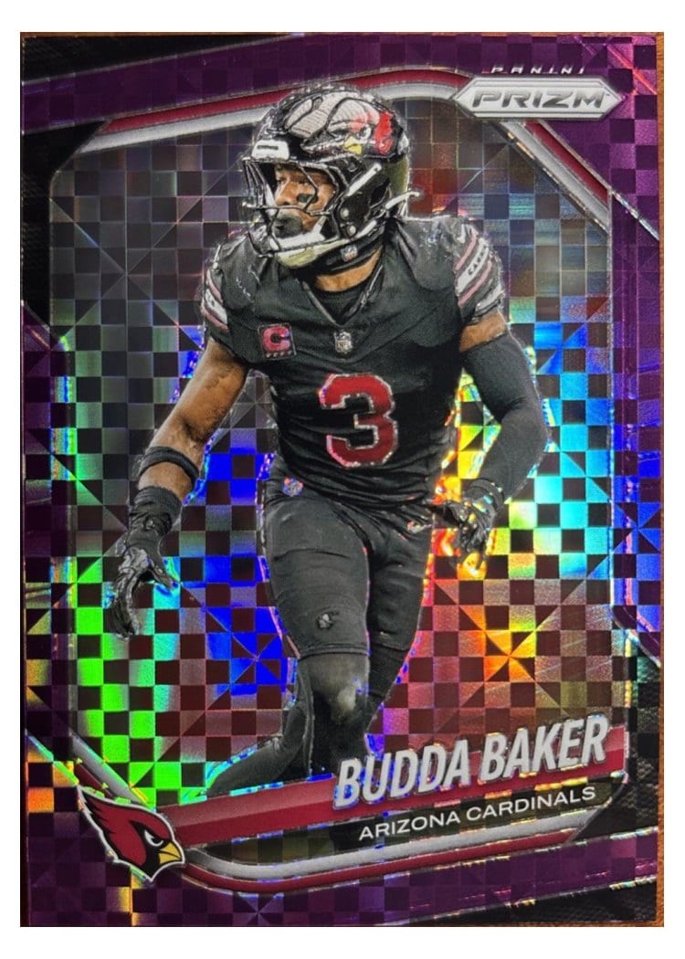 2025 Panini Prizm Base Set Budda Baker #125 card