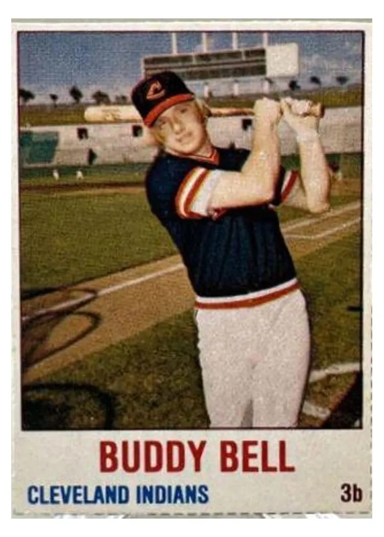 1978 Hostess Buddy Bell #15 card
