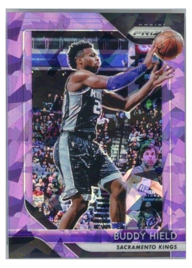 2018-19 Panini Prizm Base Set Buddy Hield Purple Ice Prizm #171 card