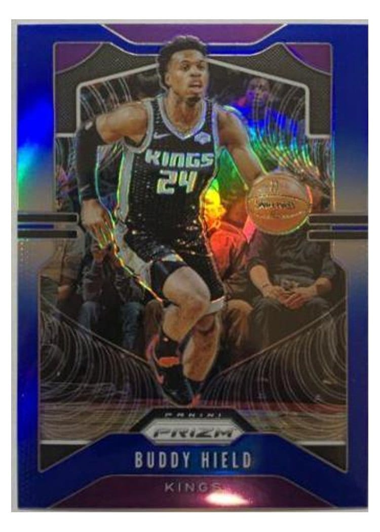 2019-20 Panini Prizm Base Set Buddy Hield Blue Prizm #127 card