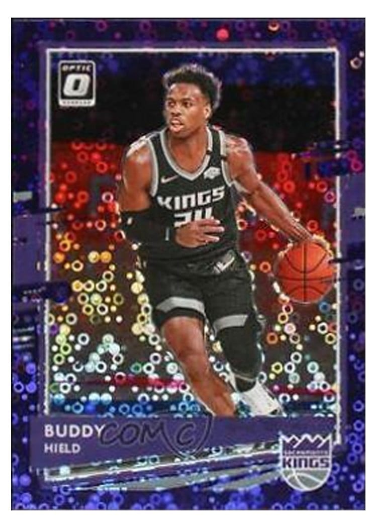 2020-21 Donruss Optic Base Set Buddy Hield Fast Break Purple #60 card