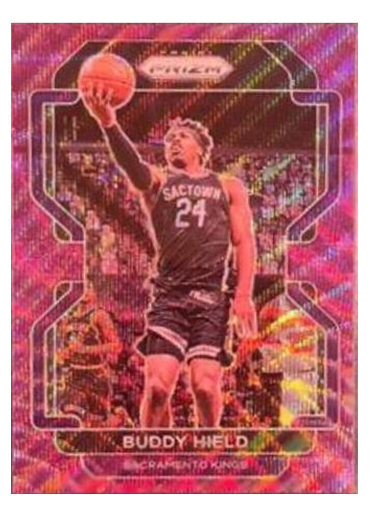 2021-22 Panini Prizm Base Set Buddy Hield Pink Ice Prizm #192 card
