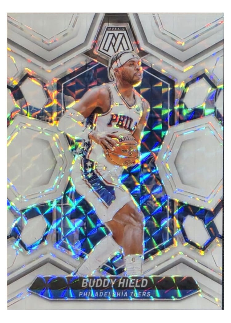 2023-24 Panini Mosaic Base Set Buddy Hield #84 card