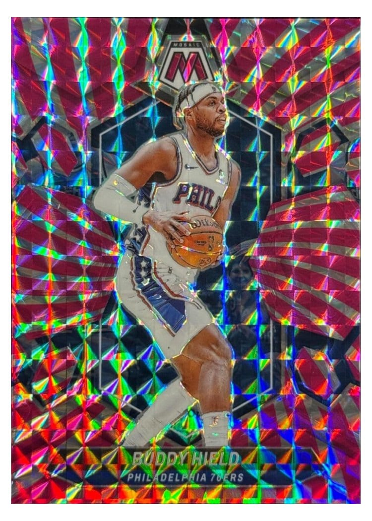 2023-24 Panini Mosaic Base Set Buddy Hield #84 card