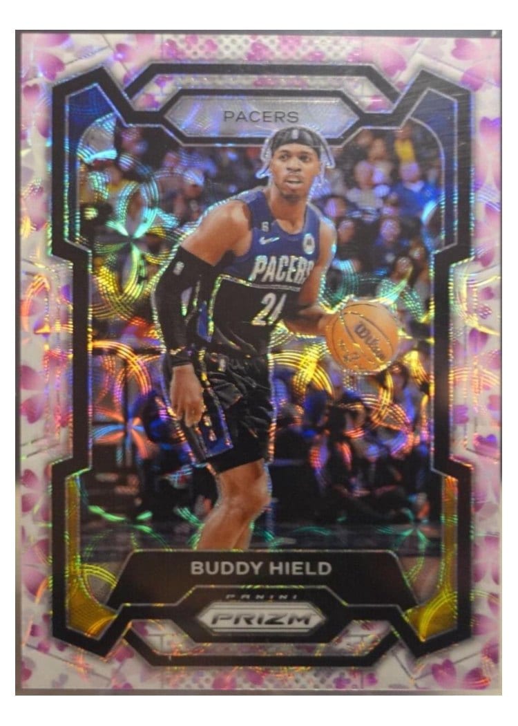 2023-24 Panini Prizm Base Set Buddy Hield #77 card