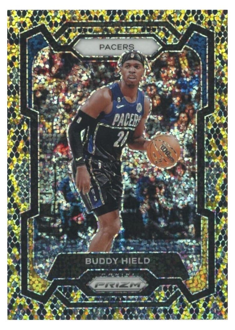 2023-24 Panini Prizm Base Set Buddy Hield #77 card