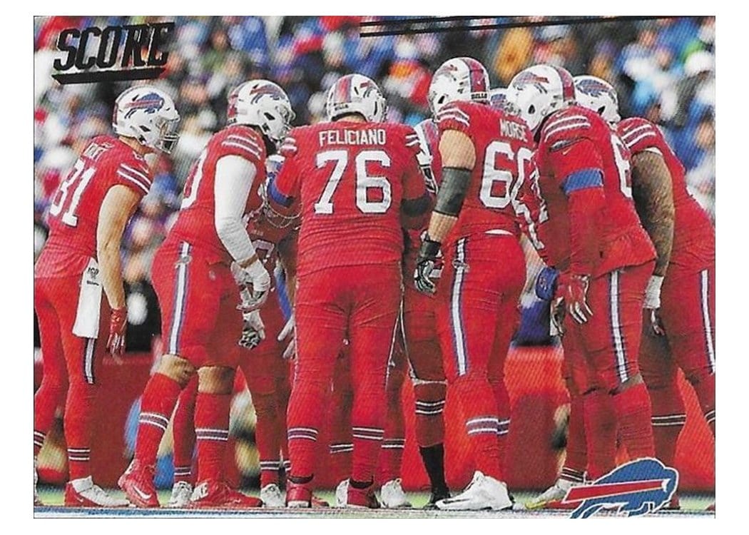 2020 Score Huddle Up Buffalo Bills #HDL-BUF card