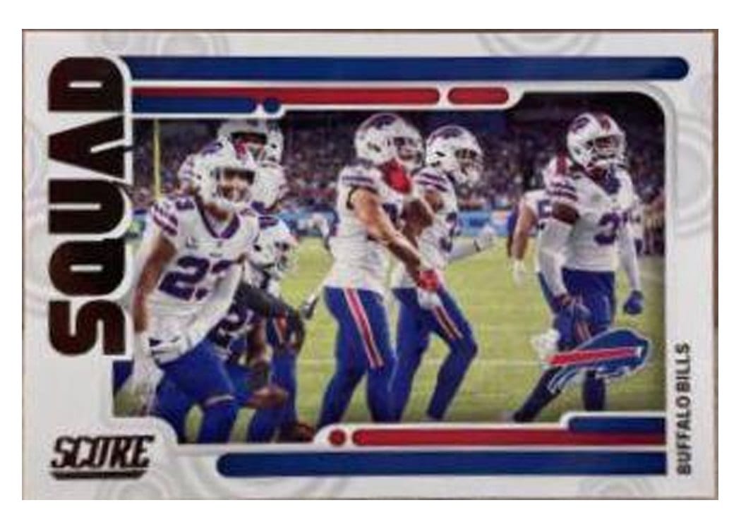 2022 Score Squad Buffalo Bills #S14 card