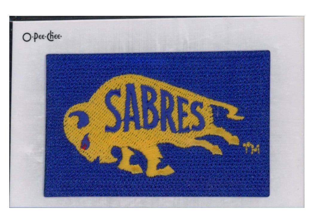 2022-23 O-Pee-Chee Team Logo Patches Buffalo Sabres #359 card